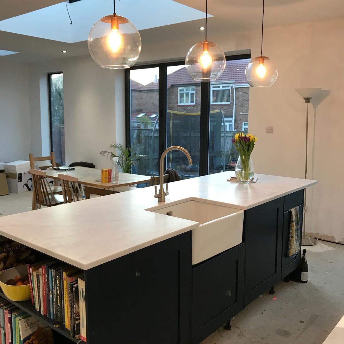 electrician kitchen project in newcastle upon tyne