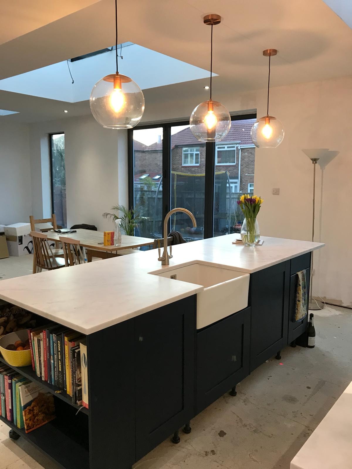 electrician kitchen project in newcastle upon tyne